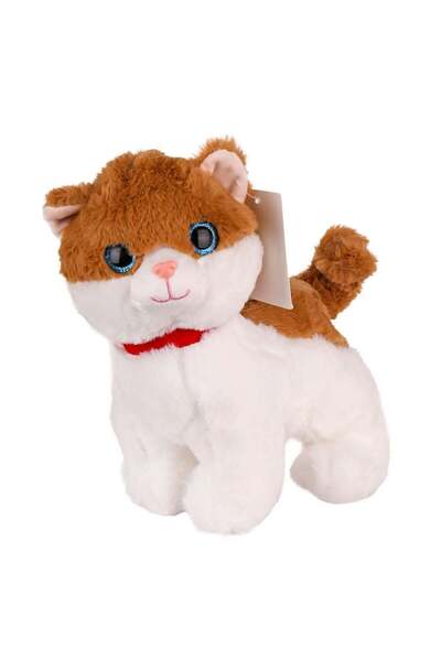 WOWMOMKIDS Kzl-2311010 Plush Meowing Cat-Kızılkaya Toy
