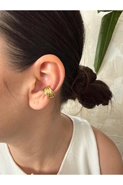Junsui Felis Cuff – Minimal Günlük Kıkırdak Küpe