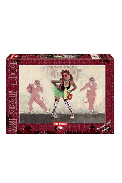 WOWMOMKIDS 4355 Art Puzzle Is it the Devil? Angel? 1000 Piece Puzzle