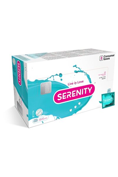 Serenity Prezervative Ultra Subțiri, 8*10 bucăți