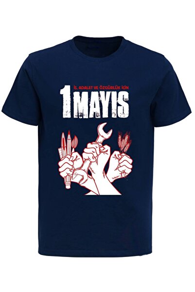 Efendioğlu Design 3 pesnice 1. maj Dan rada Dan solidarnosti pamučna majica s...