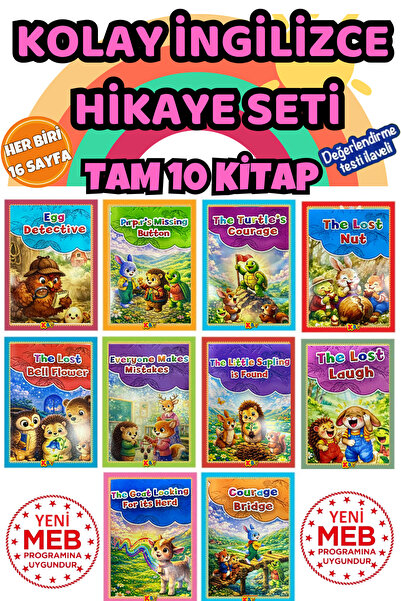 KBY 2. Πολύχρωμο σετ βιβλίων με ιστορίες στα αγγλικά για την 3η και 4η τάξη