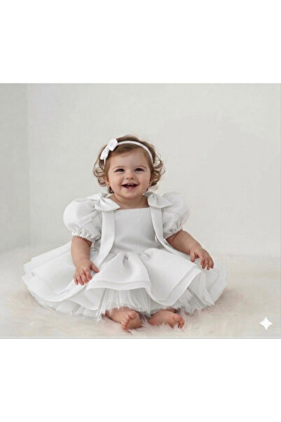 Mirace Styl Βραδινό φόρεμα για κοριτσάκι με λεπτομέρεια από μπαλόνια και μανί...