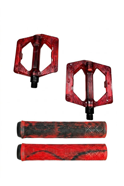 Hobbys 17 Cm 2 Renkli Elcik Ve Şeffaf Çivili Platform Pedal Seti