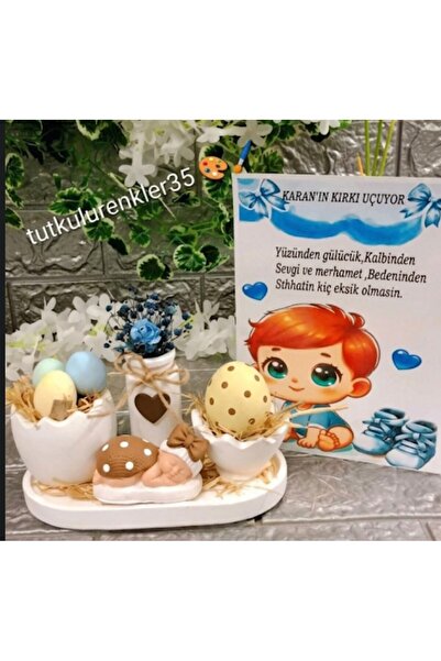 tutkulu renkler35 40 uçurma sepeti Kırk uçurma sepeti Bebek hediyelik