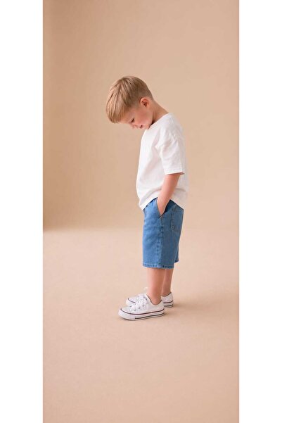 CHİCKİDSWEAR Αγορίστικο τζιν σορτς – Άνετο καλοκαιρινό τζιν σορτς για καθημερ...