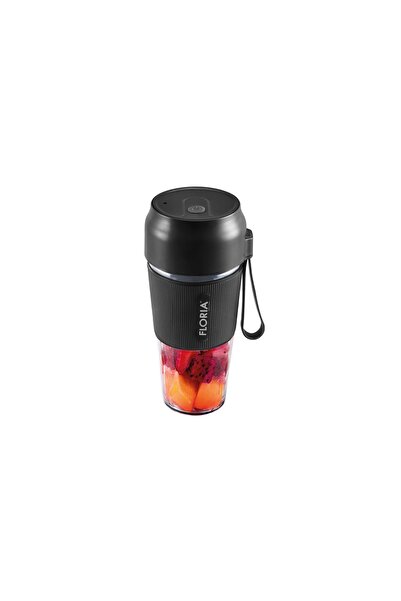 Floria Portable Blender ZLN1719 for Rechargeable Juice, Capacity 300 ml, Powe...