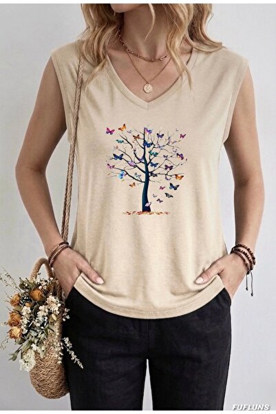 FUFLUNS ΓΥΝΑΙΚΕΙΟ ΑΜΠΟΥΡΑ ΑΜΠΟΥΡΑ ΜΕ ΠΕΤΑΛΟΥΔΑ ΠΡΕΣΤΡΕΦΟΥΜΕΝΟ ΑΜΠΟΥΡΑ