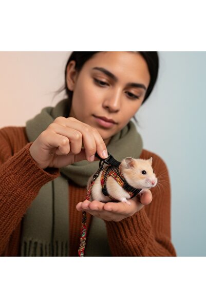 Lady Fify Hamster, Ginepig ve Tavşan için Göğüs Tasması