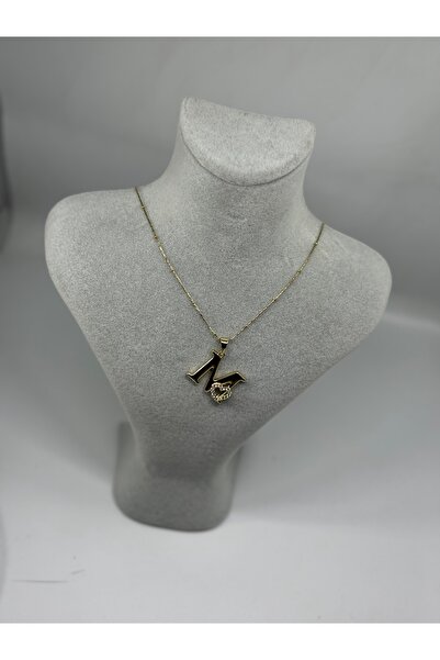 XUPİNGG 14 K gold renk xuping 45 cm M harfi kolye