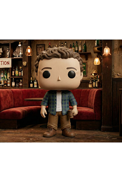 FreshWolf #1341 3D Baskı How I Met Your Mother Marshall Eriksen Mini Pop Figür