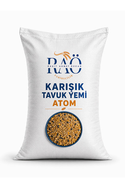 RAÖZAHİRECİLİK Karışık Atom Tavuk Yemi - 5 kg ( Tüm Kanatlı Hayvanlar İçin )