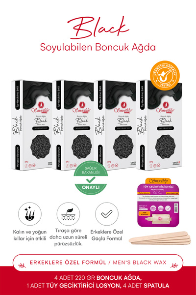 Smoothly Berber ağdası Burun ağdası Yüz Ağdası soyulabilir boncuk ağda granür...