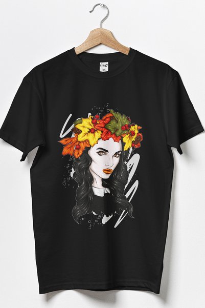 Vero Store Vero Autumn Queen Printed T-Shirt – 100% Cotton Cool Design