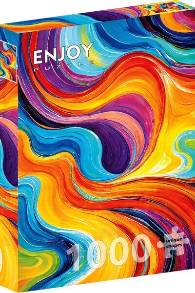 Enjoy Puzzle 1000 Pieces Enjoy Jigsaw Puzzle - Fluid Spectrum (Enjoy-2358)