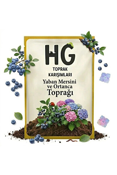 Hastürk Gübre Yaban Mersini ve Ortanca Toprağı – Asidik Bitkiler İçin Özel Ka...