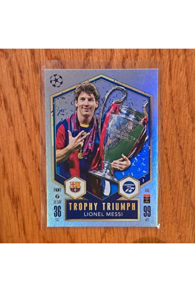 Lionel Messi Trophy Triumph Oyun Kartı