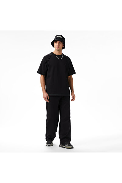 Lacoste x House of SuperStep Relaxed Fit Erkek Siyah Eşofman Altı