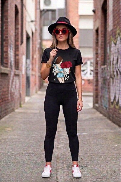 Vero Store Vero Rose Muse Printed T-Shirt - 100% Cotton Cool Design
