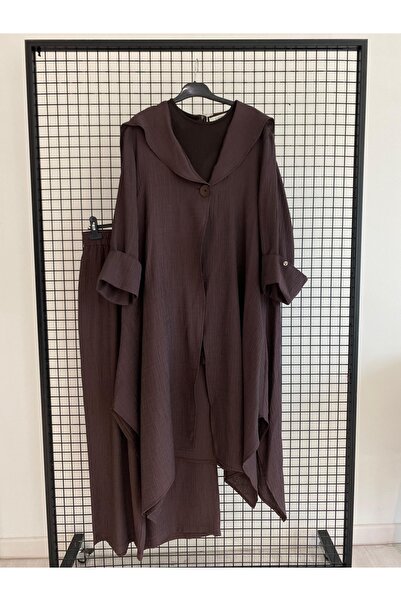 Armine TREND 26YT651 Şal Yaka 3 lü Pantolonlu Takım