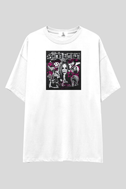 UmbraWear Avril Lavigne majica | Unisex 100% pamuk pop punk rock Y2K štampana...