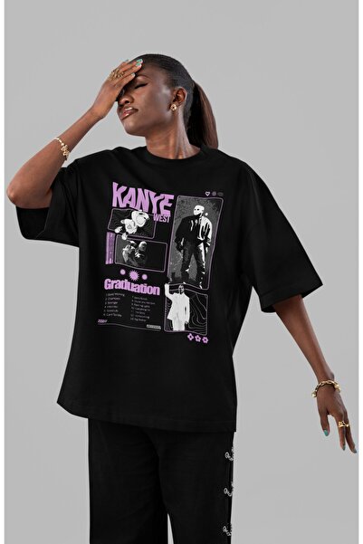 SEVBANO Μπλουζάκι Unisex Oversize με στάμπα μπροστά, του ράπερ και τραγουδιστ...