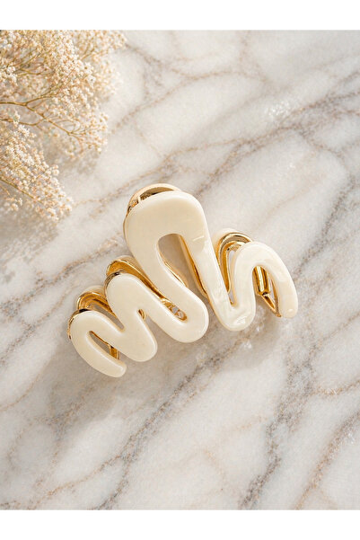 VEGALUXE Latched Bone Hair Clip 5cm