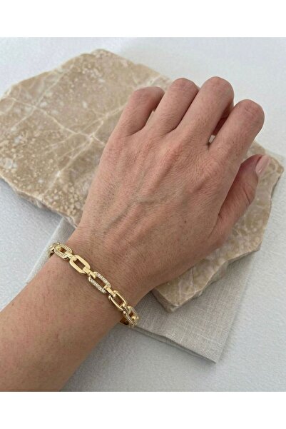 stainless steell Stone Rope Model Steel Handcuff Bracelet