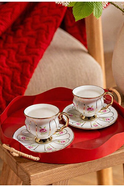 LOVER'S KİTCHEN aradığınız herşey Royal Rose 2'li Porselen Kahve Fincanı 90 ml