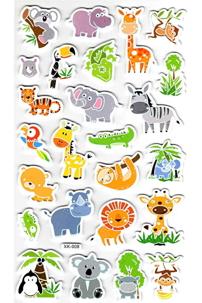 Limmy Αυτοκόλλητο Eva Ανάγλυφο Αυτοκόλλητο Ετικέτα Σημειωματάριου (XK008) 14x...