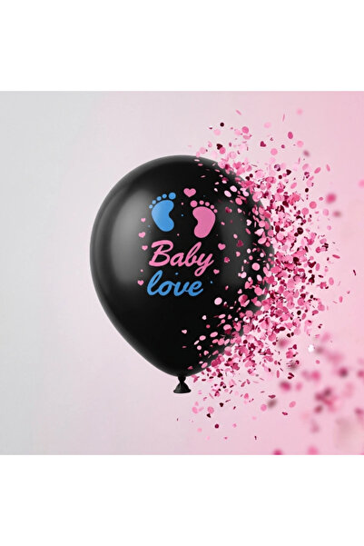 Livenda Pink Confetti Gender Balloon