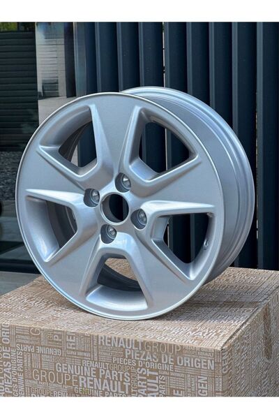 Dacia /Renault Σετ 4 Ζάντες Αλουμινίου 15” Nepta Dacia Logan Sandero Jogger Γ...