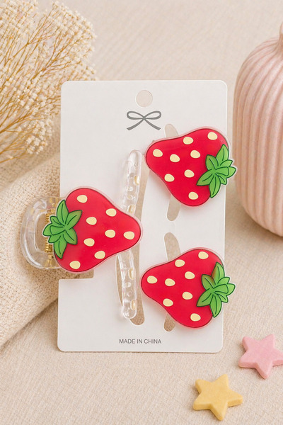 PABALAS Σετ 3 τεμαχίων κλιπ μαλλιών για κορίτσια και μωρά – Κλιπ μαλλιών με σ...