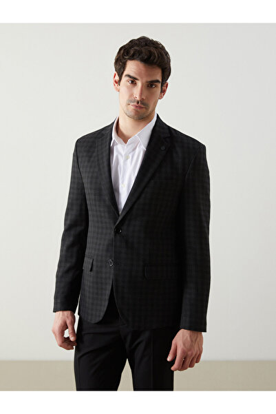 LC Waikiki Sacou bărbătesc slim fit din amestec de lână
