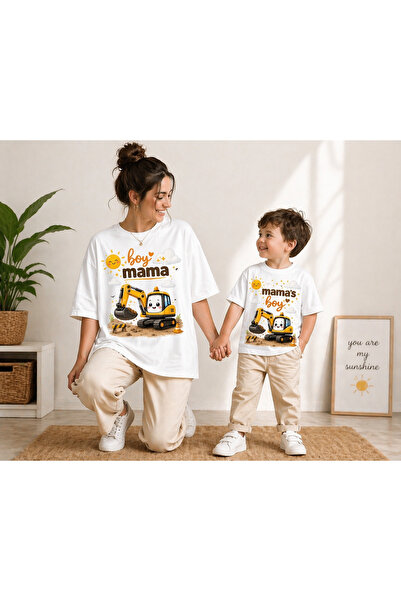 MiniHouse Μπλουζάκι με σχέδιο «Μητέρα Υιός Κουτάλα» (ΤΙΜΗ ΓΙΑ ΕΝΑ ΤΕΜΑΧΙΟ!) Π...