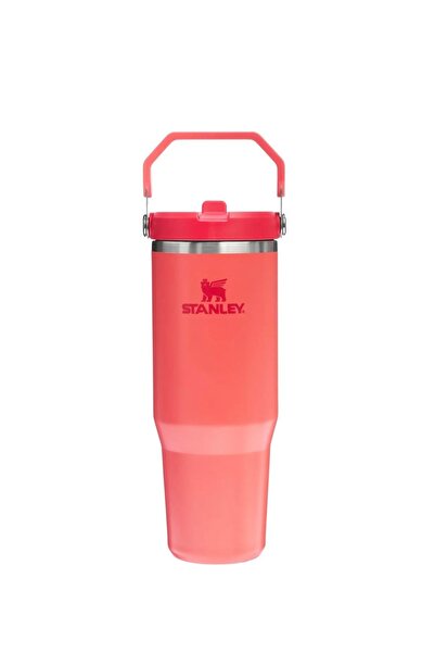 Stanley The IceFlow Flip Straw Pipetli Termos Bardak 0,89 LT / 30oz - Mercan