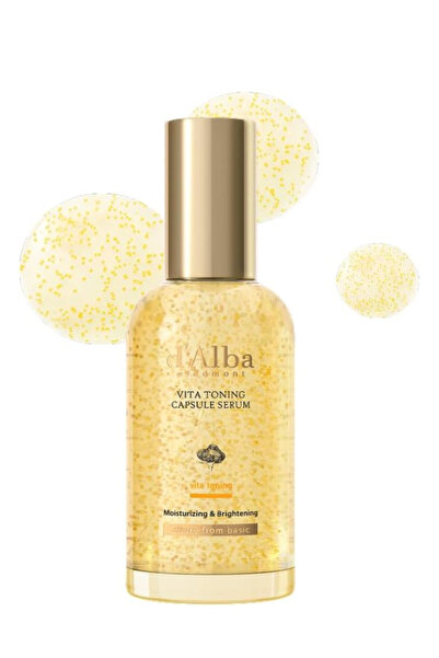D'alba Piedmont White Truffle Oil Capsule Serum, Daily Vita Boost for Luminou...