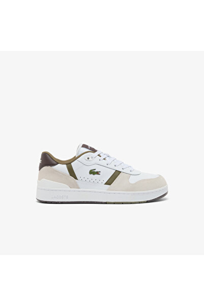 Lacoste Men's T-Clip Set Leather Sneakers - 50SMA0182-V06