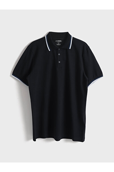 LC Waikiki Tricou pentru bărbați cu mânecă scurtă cu gât polo
