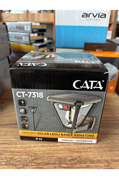 Cata 25W DUVAR TİPİ SOLAR LEDLİ ARMATÜR