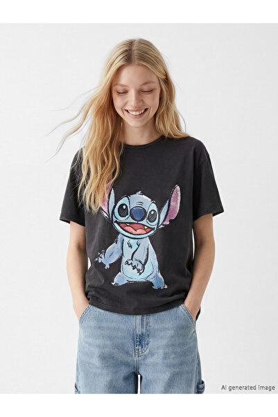 LC Waikiki Tricou de damă cu guler rotund și cusături