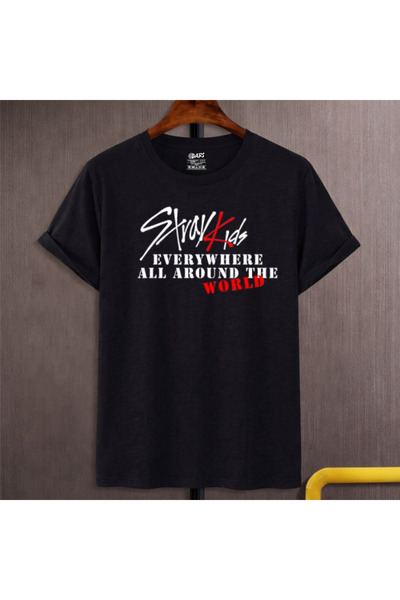 barsdepo Μπλουζάκι STRAYKİDS, Ποιότητα PREMIUM Unisex για Παιδιά / Ενήλικες (...