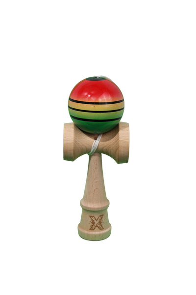 Toolsy Jucarie Kendama X Originala, Profesionala, Super Sticky din Lemn, 18 c...