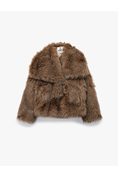 chinese dress ladies INEZ FAUX FUR JACKET main image 0