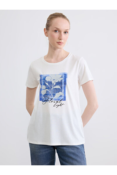 LC Waikiki Crew Neck Printed Women's T-Shirt