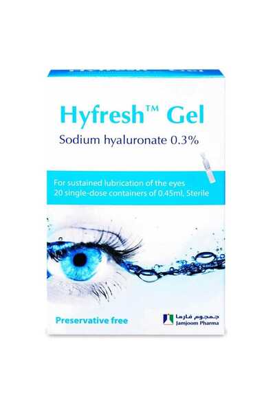 Hyfresh Gel 0.3% Eye Drop 20 Pcs