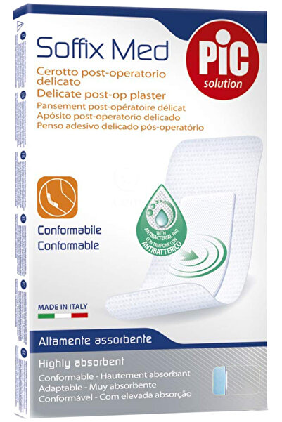 Pic -Soffix Medical Adhesive Dressing Sterile 1pc 25cm*10cm