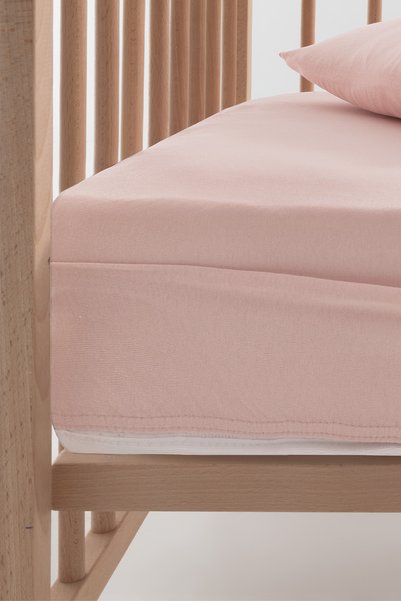 Yataş Softy Baby 100% Cotton Elastic Sheet - Powder