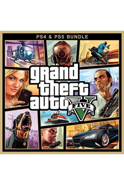 Sony Interactive Entertainment Grand Theft Auto V (PS4™ ve PS5™) Garantili Di...