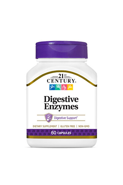 21st Century Digestive Enzyme 60 Caps